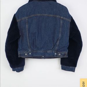Cocoon Shearling Trucker 